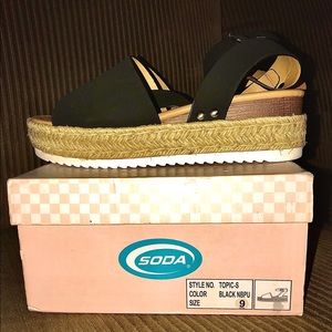 Soda super cute strappy sandals